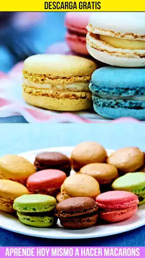 Play Receta de Macarons - Las mejores recetas macaron as an online game Receta de Macarons - Las mejores recetas macaron with UptoPlay