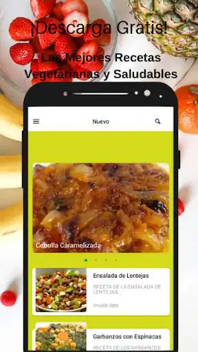 Play Recetario Vegetariano as an online game Recetario Vegetariano with UptoPlay