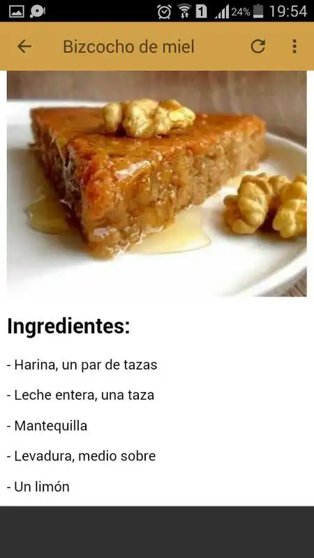 Play Recetas Bizcochos Caseros