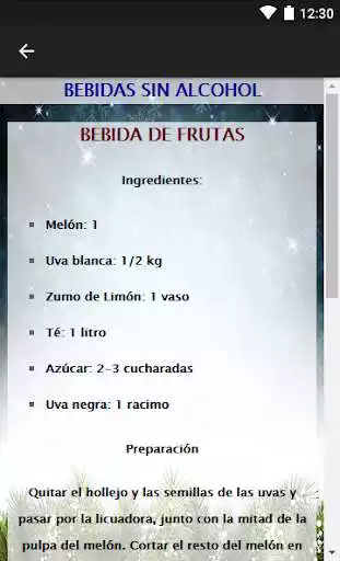 Play Recetas de bebidas as an online game Recetas de bebidas with UptoPlay