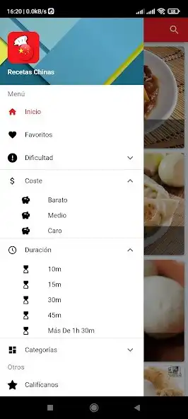Play Recetas de Cocina China as an online game Recetas de Cocina China with UptoPlay