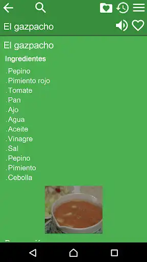 Play Recetas de Cocina Gratis as an online game Recetas de Cocina Gratis with UptoPlay