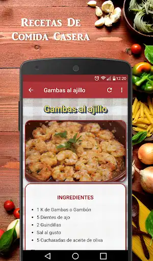 Play Recetas de Comida Casera as an online game Recetas de Comida Casera with UptoPlay