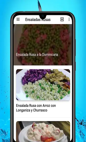 Play Recetas de Ensaladas Rusas as an online game Recetas de Ensaladas Rusas with UptoPlay