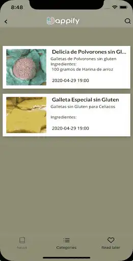 Play Recetas de Galletas as an online game Recetas de Galletas with UptoPlay