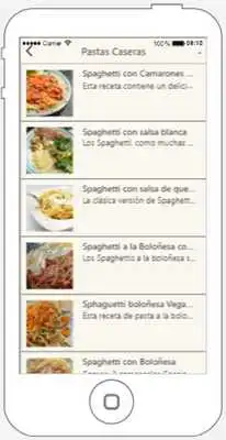 Play Recetas de Pastas Caseras Italianas