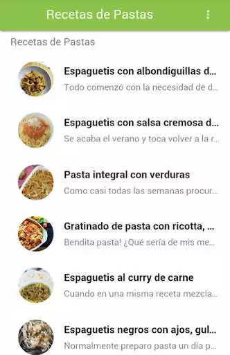 Play Recetas De Pastas  and enjoy Recetas De Pastas with UptoPlay