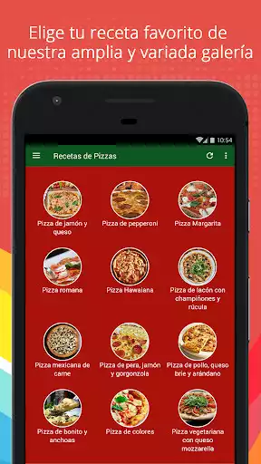 Play Recetas De Pizzas as an online game Recetas De Pizzas with UptoPlay