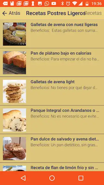Play Recetas de postres ligeras as an online game Recetas de postres ligeras with UptoPlay