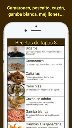 Play Recetas de tapas 3 as an online game Recetas de tapas 3 with UptoPlay