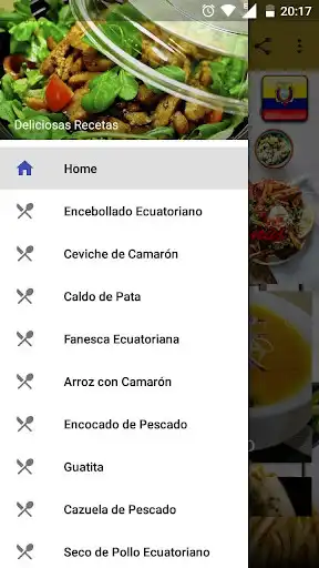 Play Recetas Ecuatorianas  and enjoy Recetas Ecuatorianas with UptoPlay