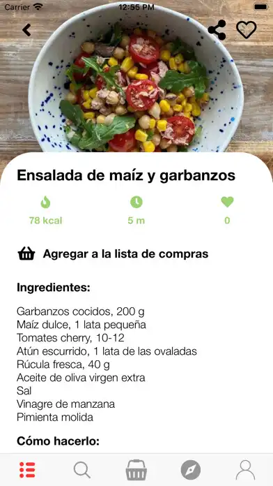 Play Recetas fáciles y saludables. as an online game Recetas fáciles y saludables. with UptoPlay