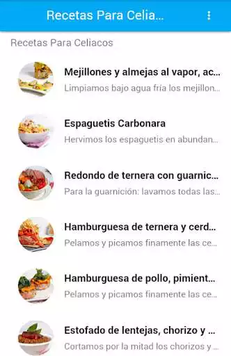 Play Recetas Para Celiacos  and enjoy Recetas Para Celiacos with UptoPlay