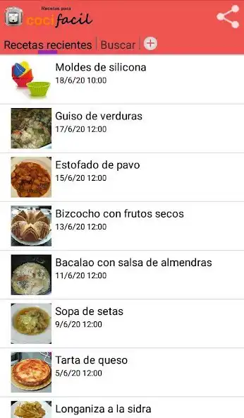 Play Recetas para Cocifacil as an online game Recetas para Cocifacil with UptoPlay