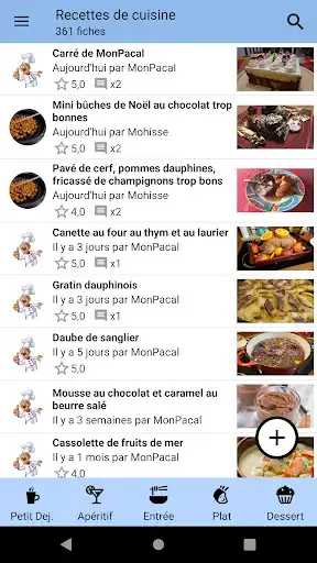 Play Recettes de cuisine  and enjoy Recettes de cuisine with UptoPlay