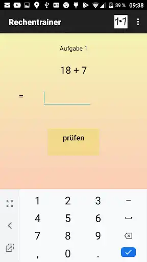 Play Rechentrainer 6 Kopfrechnen as an online game Rechentrainer 6 Kopfrechnen with UptoPlay