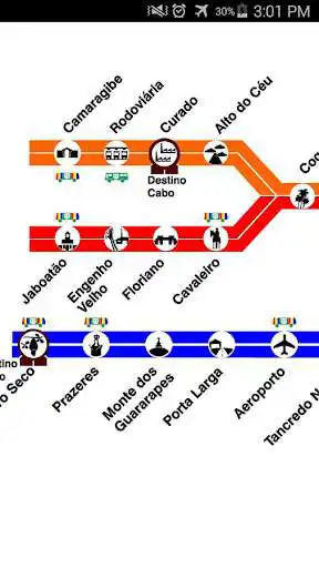 Play Recife Metro Map as an online game Recife Metro Map with UptoPlay