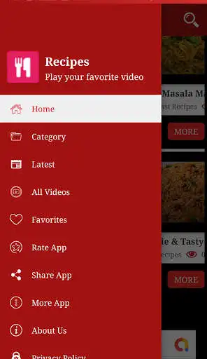 Play Recipe App as an online game Recipe App with UptoPlay