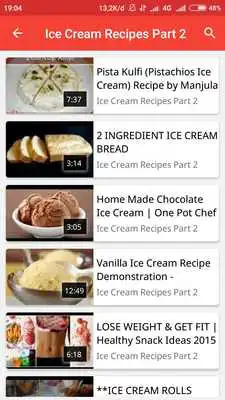 Play Recipe for Ice Cream Videos