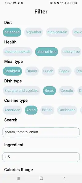 Play Recipely as an online game Recipely with UptoPlay