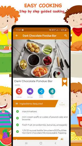 Play Recipes for Kids as an online game Recipes for Kids with UptoPlay