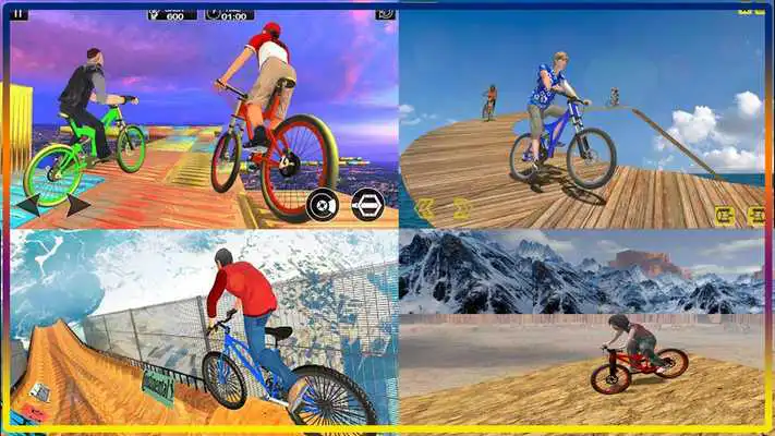Play Reckless BMX Rider app Crazy rider