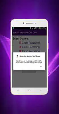 Play Rec Of imo Video Call Chat