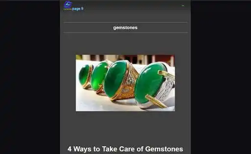 Play recognize types of gemstones as an online game recognize types of gemstones with UptoPlay