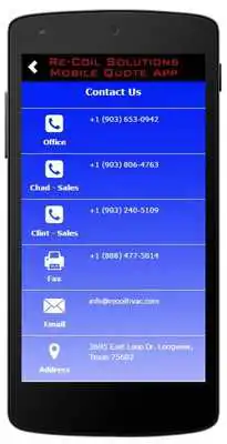 Play ReCoil Solutions Mobile Quote