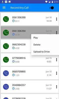 Play Record Any Call