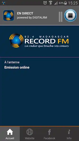 Play Record FM Madagascar  and enjoy Record FM Madagascar with UptoPlay