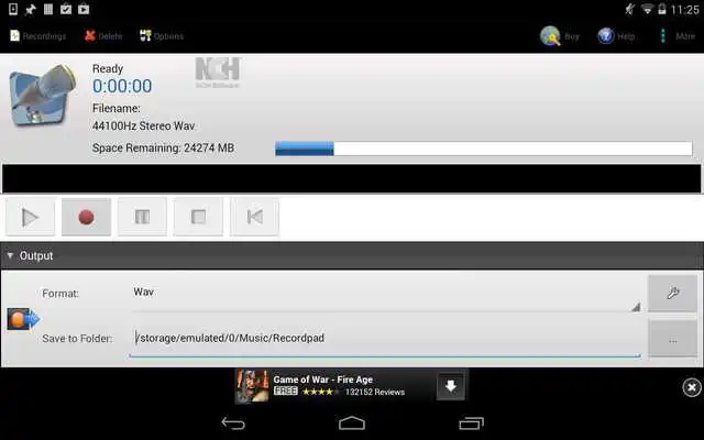 Play RecordPad Audio Recorder Free Play RecordPad Audio Recorder Free