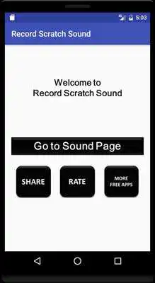 Play Record Scratch Sound