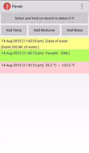 Play Record Temperature, Medicine, BP and Glucose Level as an online game Record Temperature, Medicine, BP and Glucose Level with UptoPlay