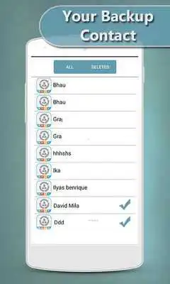 Play Recover Deleted Contact Backup