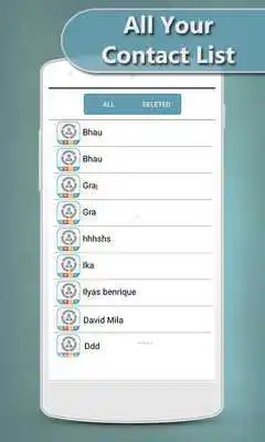 Play Recover Deleted Contact Backup