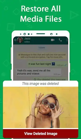 Play Recover Deleted for whatsapp as an online game Recover Deleted for whatsapp with UptoPlay
