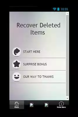 Play Recover Deleted Items Guide