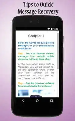 Play Recover Deleted Message Play Recover Deleted Message