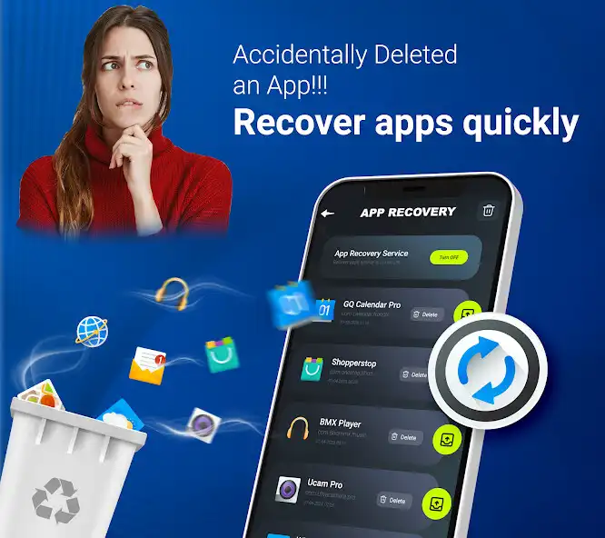 Play Recovery For Uninstalled Apps  and enjoy Recovery For Uninstalled Apps with UptoPlay