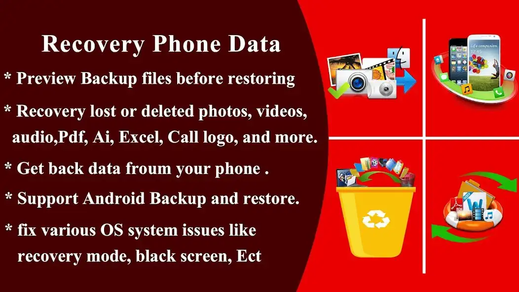Play Recovery Photo  Video Restore  and enjoy Recovery Photo  Video Restore with UptoPlay