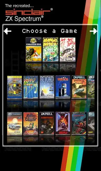 Play Recreated ZX Spectrum as an online game Recreated ZX Spectrum with UptoPlay