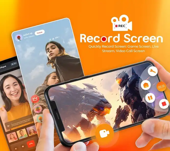 Play RecScreen: Screen Recording  and enjoy RecScreen: Screen Recording with UptoPlay