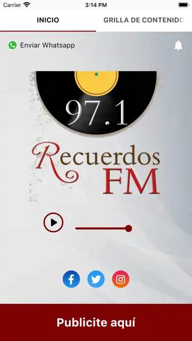 Play Recuerdos FM 97.1 and enjoy Recuerdos FM 97.1 with UptoPlay Play Recuerdos FM 97.1 and enjoy Recuerdos FM 97.1 with UptoPlay