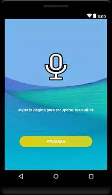 Play recuperar audios