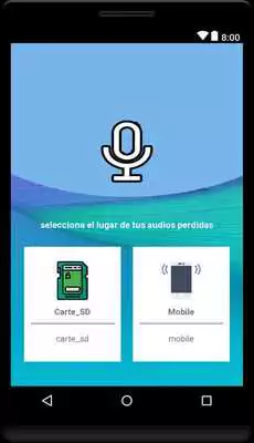 Play recuperar audios