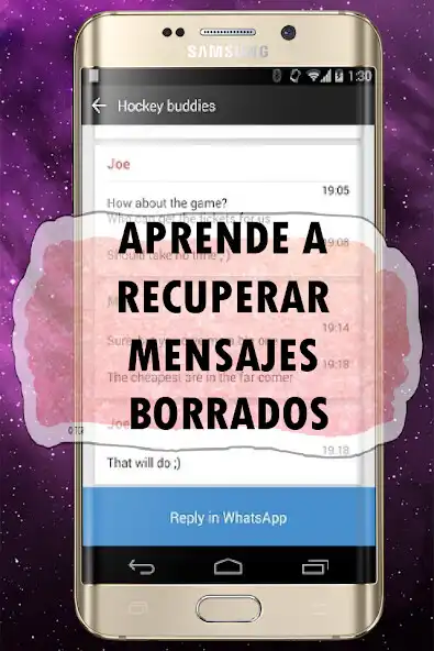 Play Recuperar mensajes borrados as an online game Recuperar mensajes borrados with UptoPlay