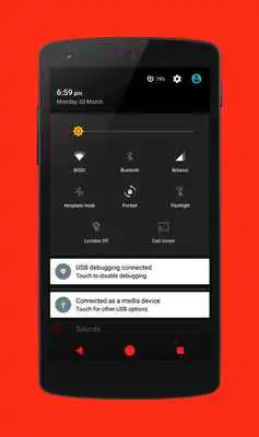Play Red and Black CM12 Theme