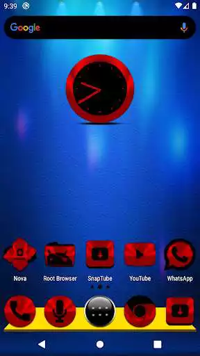 Play Red and Black Icon Pack as an online game Red and Black Icon Pack with UptoPlay