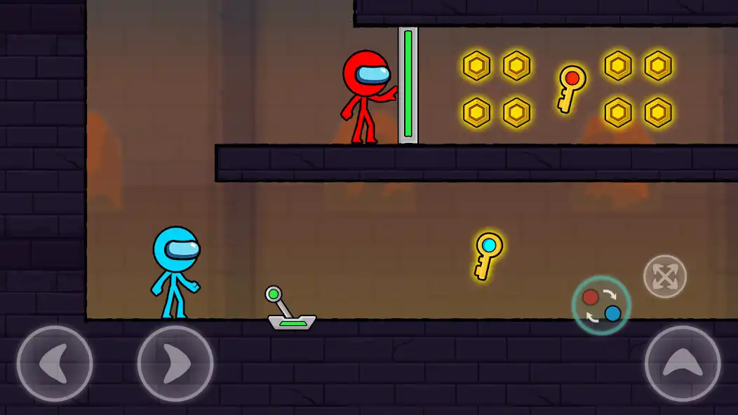 Play Red and Blue Stickman 2  and enjoy Red and Blue Stickman 2 with UptoPlay